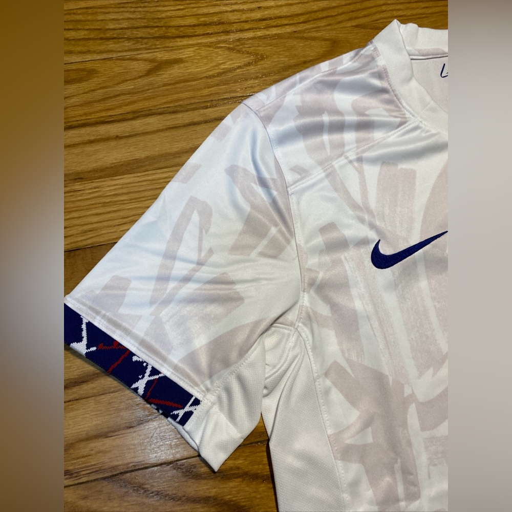 Nike FFF France Soccer Jersey World Cup Away Top Men's Size M NEW!! - Picture 7 of 8